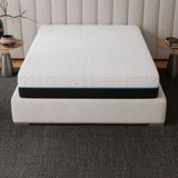 California King Copper Infused Memory Comfort Layer Mattress with white and black trim