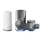 Electric water purifier faucet with digital display for clean, filtered electric water