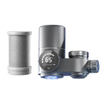 Silver faucet with digital display on Electric Water Purifier for clean water