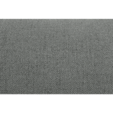 Gray textured carpet fabric detail on Gray Burlap Fabric Recliner Motion Sofa