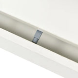 Gray plastic connector for Modern LED Coffee Table in living room furniture setting