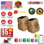 Rock-shaped outdoor Bluetooth speaker designed for high-quality outdoor audio enjoyment