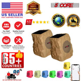 Rock-shaped outdoor Bluetooth speaker designed for high-quality outdoor audio enjoyment