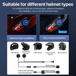 Motorcycle helmet headset with communication system for X7 BT Motorcycle Helmet, noise cancellation